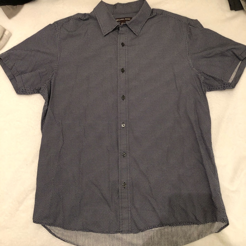Michael Kors short sleeve button up shirt